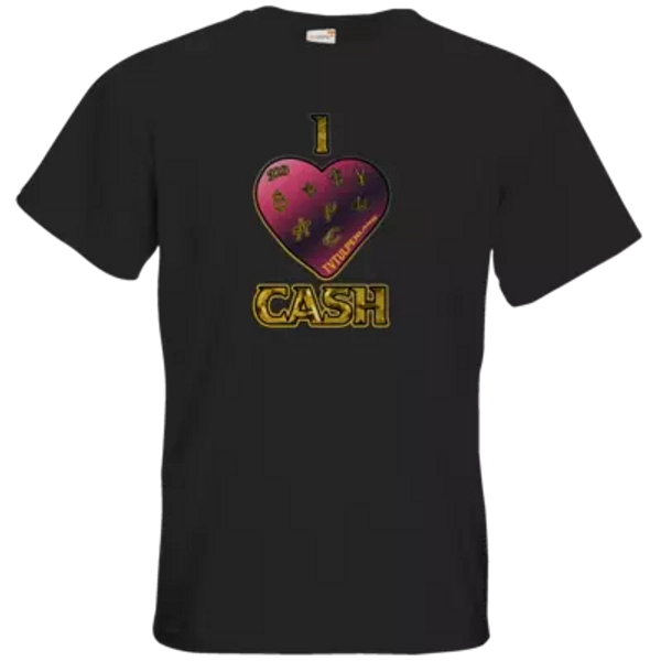 getshirts - T-Shirt Premium - I Love Cash special Edition  
