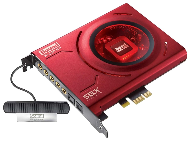Creative Sound Blaster Z Interne Geluidskaart (Pci-Express, Krachtige Hoofdtelefoonversterker, Microfoon Met Beamforming)