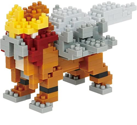 Nanoblock - Pokemon - Entei, Nanoblock Pokemon Series - Entei