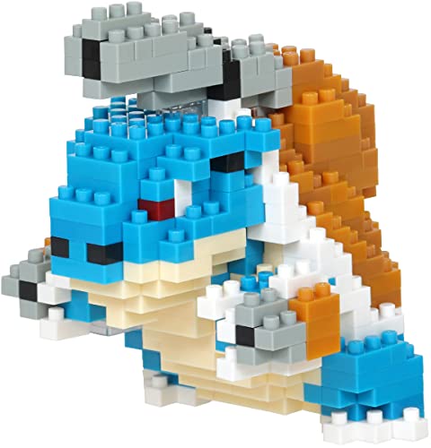 nanoblock - Pokémon - Mega Blastoise, Pokémon Series Building Kit - Mega Blastoise