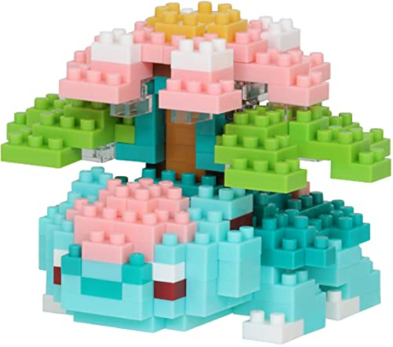 nanoblock - Pokémon - Mega Venusaur, Pokémon Series Building Kit - Mega Venusaur