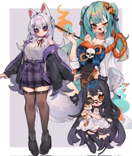 Aridonall fullbody art commission