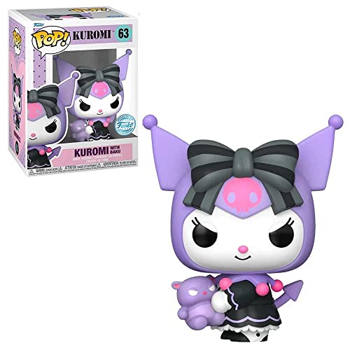 POP Funko Sanrio Pop! Kuromi (with Baku) Vinyl Figure Hot Topic Exclusive, Purple (66430)