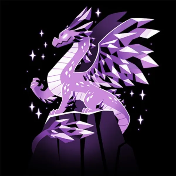 Crystal Dragon | Funny, cute, & nerdy t-shirts