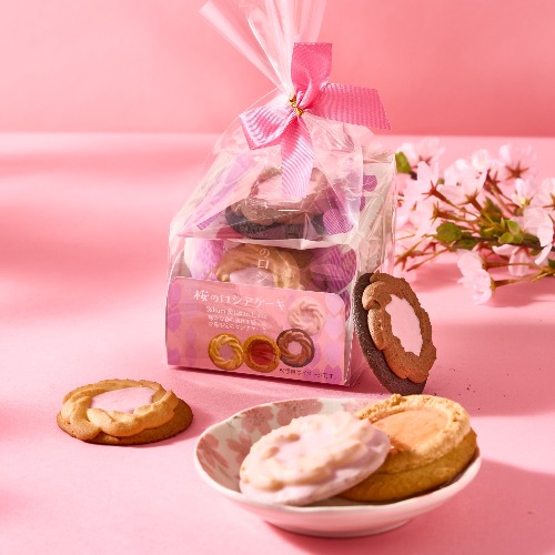 Sakura Tea Cake Cookies (5 pieces)