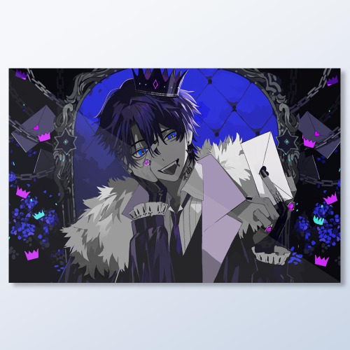 RiiKami Throne Anime Poster | Medium (11" x 17")