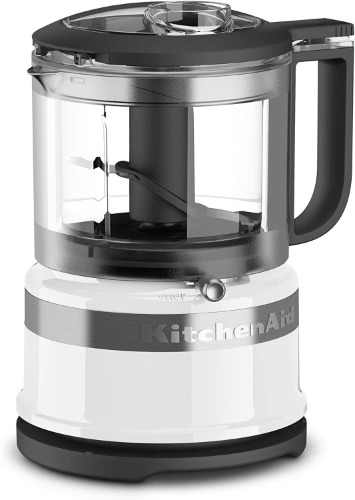 KitchenAid KFC3516WH 3.5 Cup Food Chopper, White - 3.5 Cup Chopper White