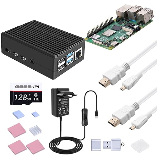 GeeekPi Raspberry Pi 4 8GB Starter Kit 