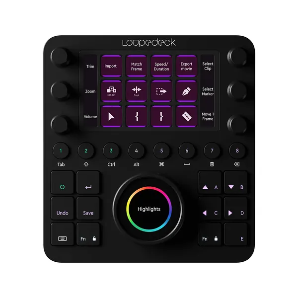 Loupedeck Creative Tool - The Custom Editing Console for Photo, Video, Music and Design - 