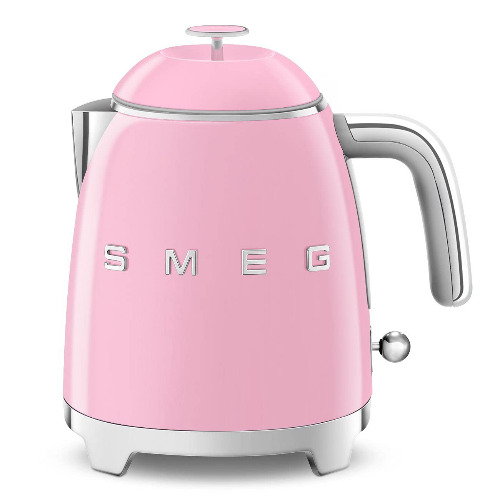 Smeg Pink 50's Retro Style Electric Mini Kettle - Pink