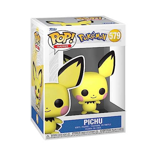 Funko Pop! Games: Pokemon - Pichu - Amazon Exclusive - Collectable Vinyl Figure - Gift Idea - Official Merchandise - Toys for Kids & Adults - Video Games Fans - Model Figure for Collectors