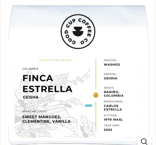 Colombia Finca Estrella Geisha Coffee Beans