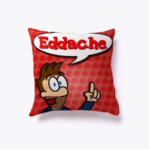 Eddache 16" Square Pillow