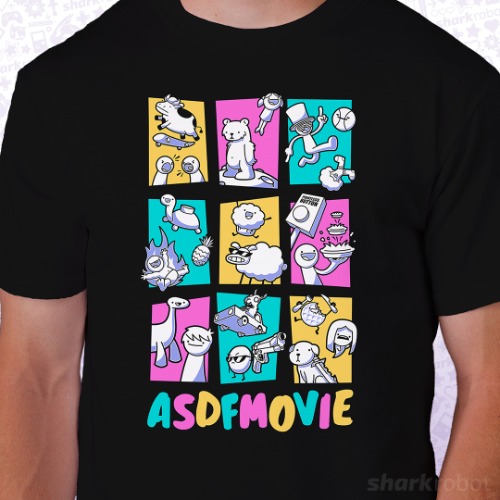 ASDFMovie Group T-Shirt XL