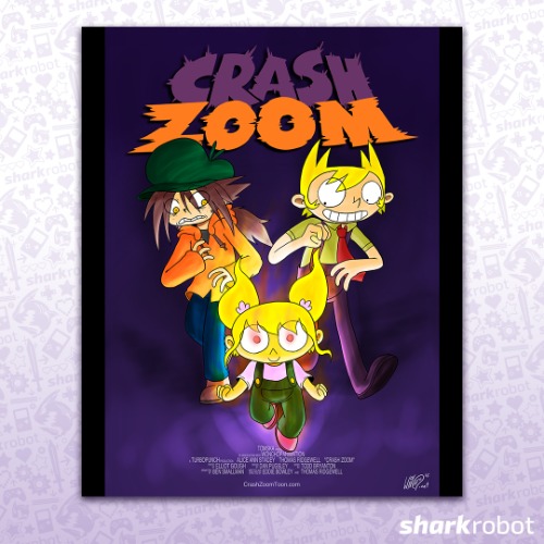 Crash Zoom 16"x20" Print