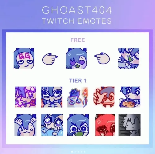 3.0 Debut: 5x Emotes from Ghoast !