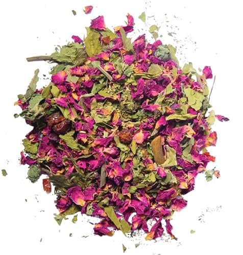 No Furries Delights Forage Mix,100% All Natural Botanical Herb Treat for Rabbit Hamster Guinea Pig Chinchilla Chicken Hermit Crab Gerbil Degu & Other Small Animals (Ultimate Forage Mix 30g) - Ultimate Forage Mix - 30 g (Pack of 1)