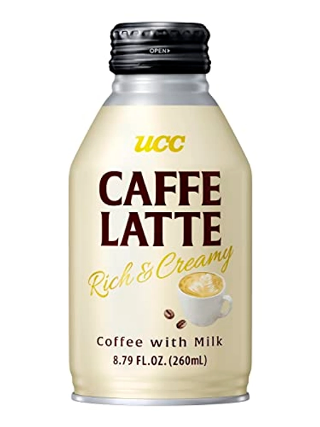 UCC Caffe Latte, Rich & Creamy Coffee With Milk, Ready To Drink Coffee, Imported from Japan, 8.79 oz (Pack of 24)…