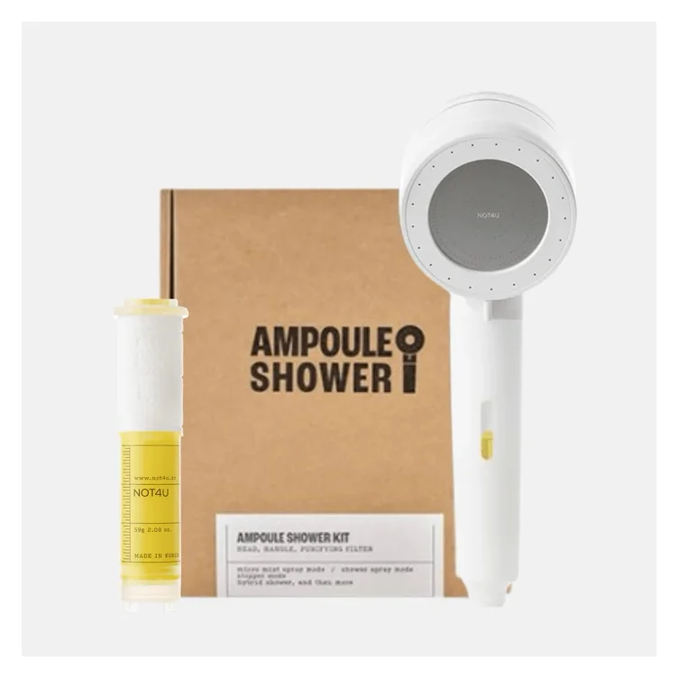NOT4U Ampoule Shower Kit, Soffione + Vitamin Ampoule Shower Filter 