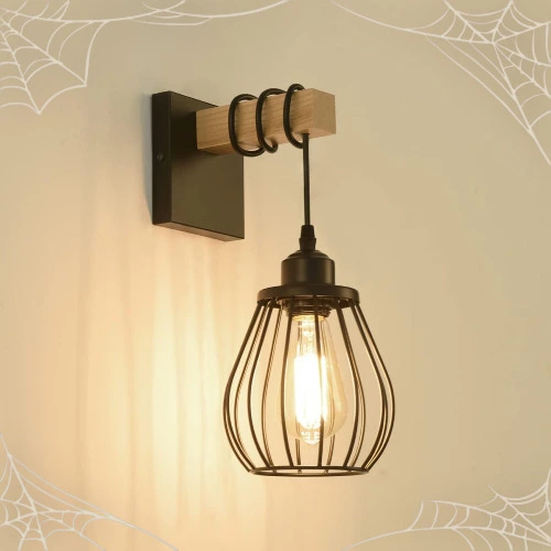 Set of 2 Industrial Wall Sconce Lamp