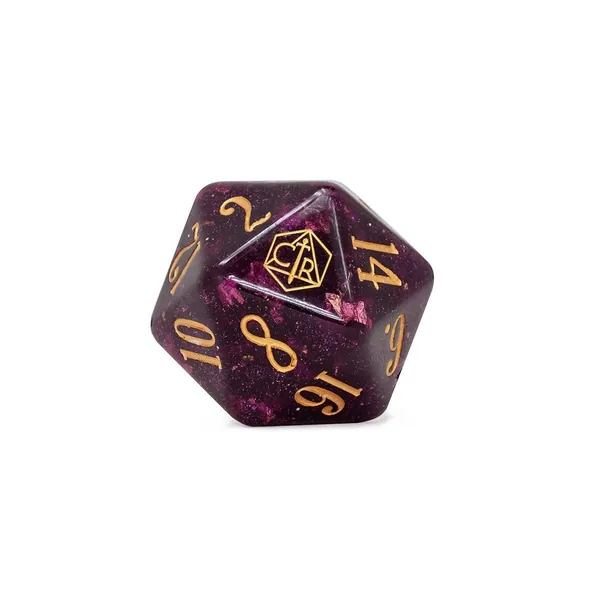 Critical Role Oversized Purple D20 Die | Default Title