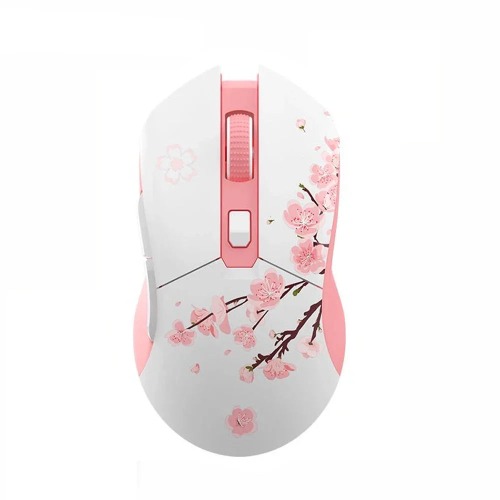 Sakura Blossom Gaming Mouse - Pink