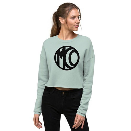 MoCo LoGo Crop Sweatshirt (black)
