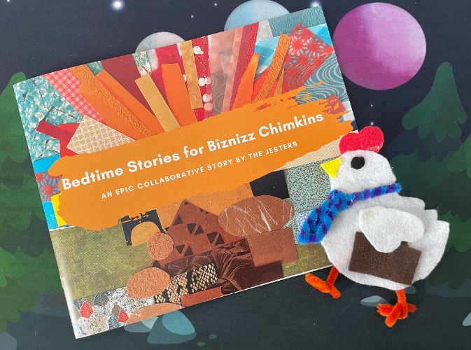 BEDTIME STORIES FOR BIZNIZZ CHIMKINS BOOK!