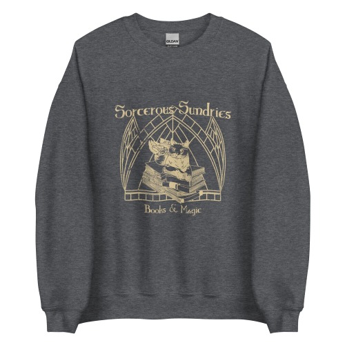 Sorcerous Sundries | Unisex Sweatshirt | Baldur's Gate - Dark Heather / 4XL
