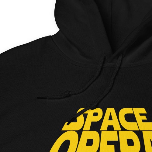 Space Opera Hoodie (Unisex) - Black / 3XL