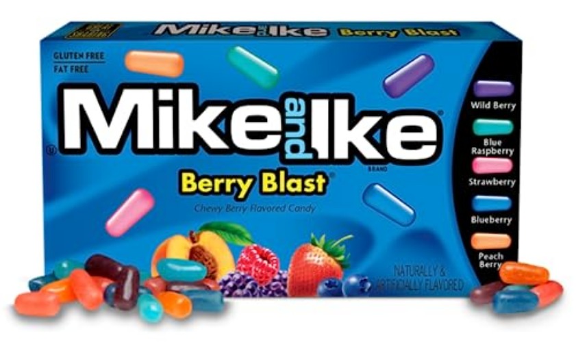Mike & Ike Berry Blast Candy, 140g