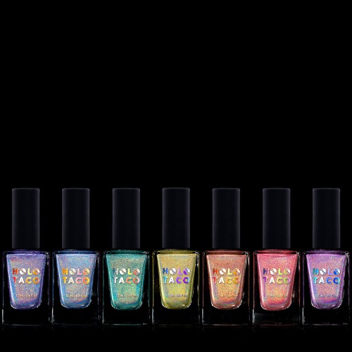 Pastel Rainbow Holo Taco Bundle