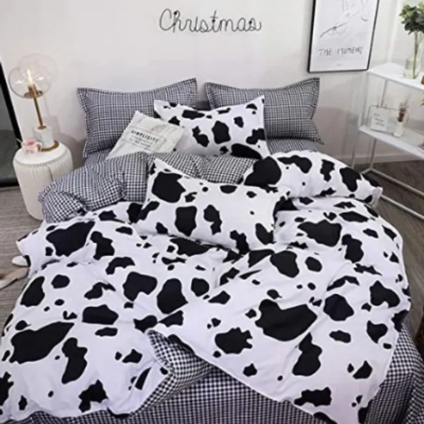 Cow Print Bed Sheets