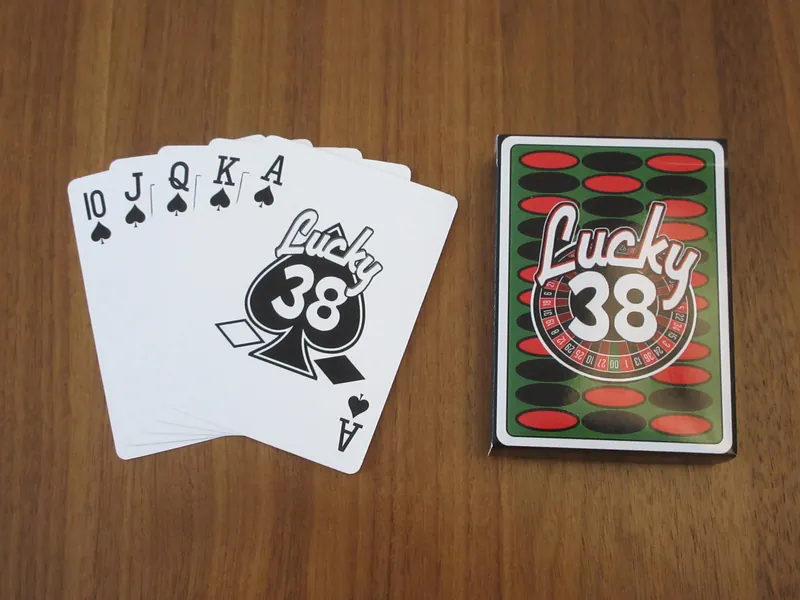 Lucky 38 Playing Cards - Fallout New Vegas In-Game Design inspired