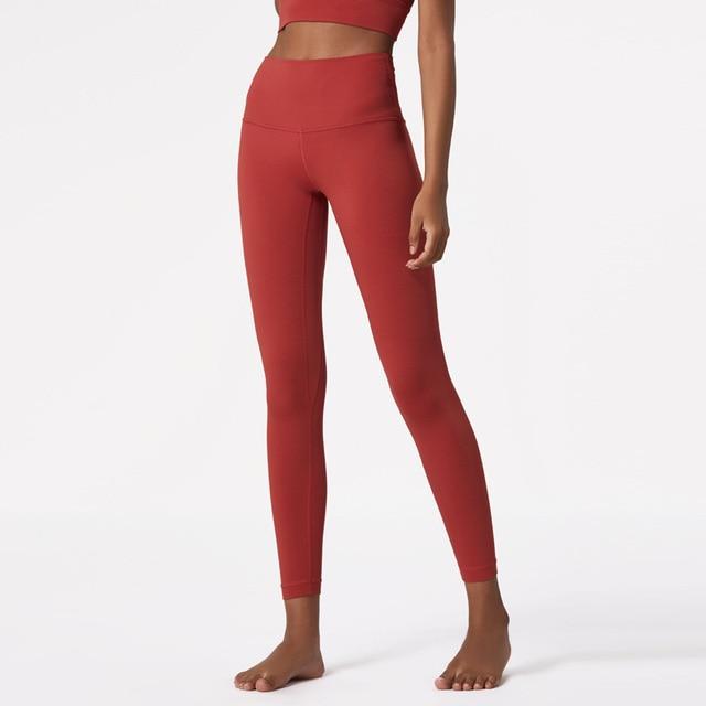 Doltex™ Yours Truly Leggings by Dolton Apparel - Crimson / S