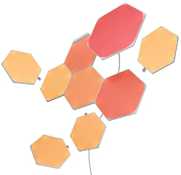 Nanoleaf Shapes Hexagons Starter Kit - 9 Light Panels