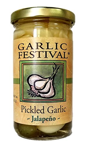 Garlic Festival Foods Pickled Garlic (Jalapeno, 8 oz.)
