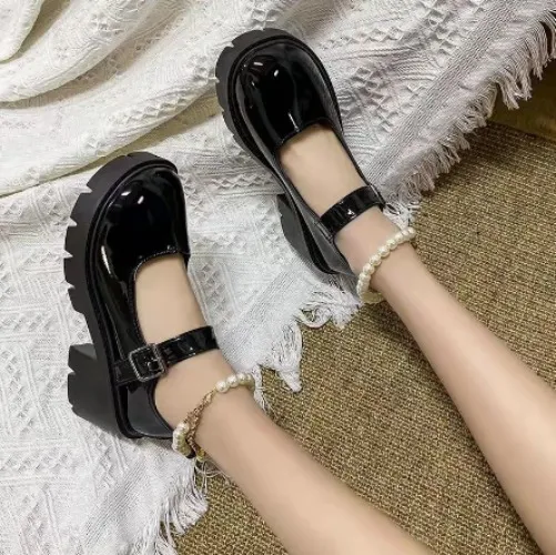 High Heels Platform Mary Jane Shoes