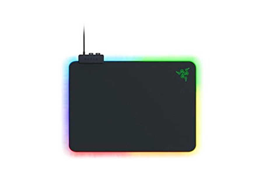 Razer Firefly V2 - Alfombrilla de ratón para videojuegos (microtexturizada, con iluminación RGB, compatible con Razer Chroma)
