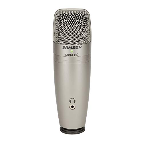 Samson 29/C01UPRO USB Microphone, Silver - Microphone, Silver