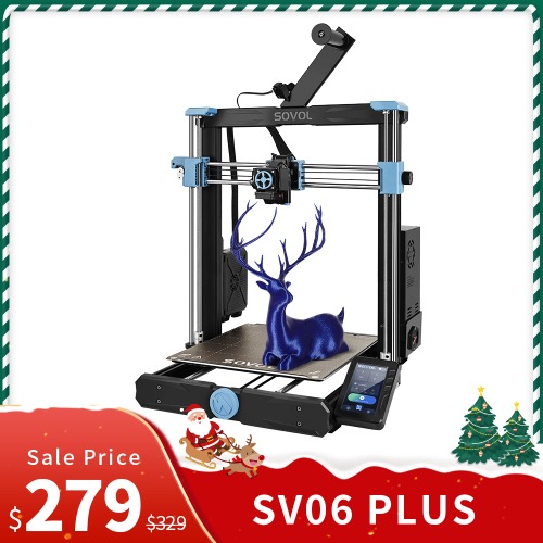 Sovol SV06 Plus Fully Open Source 3D Printer With Linear Rail Structure | US / Only SV06 Plus
