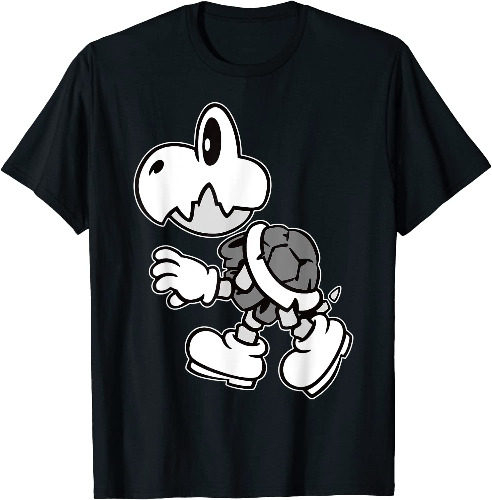 Nintendo Super Mario Dry Bones Profile Graphic T-Shirt T-Shirt
