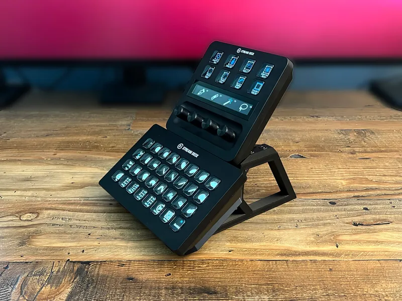 Stream Deck XL and Stream Deck Plus Stand - 2 Versions