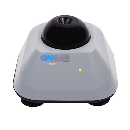 ONiLAB Mini Vortex Mixer with Touch Function, Lab Mixing, Nail Polish,Eyelash Adhesives and Acrylic Paints Mixing, Lab Vortexer with Aluminum Casting Base for Centrifuge and Test Tubes