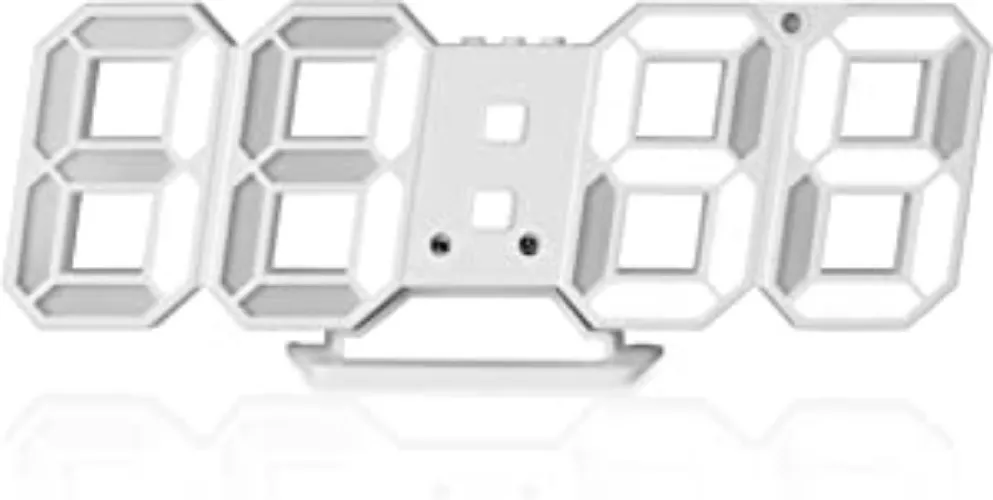 YOMYM Reloj Despertador Digital 3D LED
