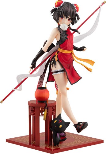 Kono Subarashii Sekai ni Shukufuku o! - Chomusuke - Megumin - KD Colle - 1/7 - Light Novel China Dress Ver. (Kadokawa)　 - Brand New