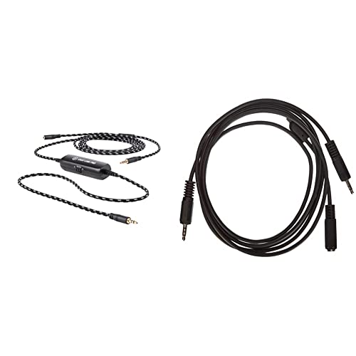Elgato Chat Link Pro – Audio Adapter, for PS5, PS4, Nintendo Switch,Gameplay Sound, Extra Long Cable & 2GC309904002 Chat Link Party Chat Adapter for Xbox One and PlayStation 4 Black - Chat Link Pro - + Adapter