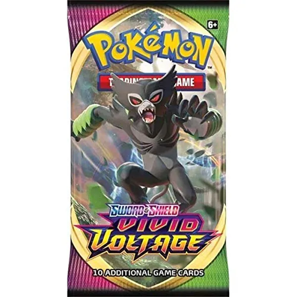 Pokèmon 175-80749 Pokemon-Sword & Shield 4 Vivid Voltage-Booster Pack