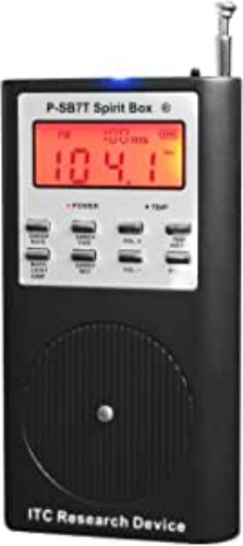 Spirit Box SB7 with Temp and Built-in Flashlight - Newest Model