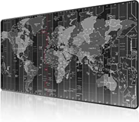 World Map Gaming Mouse Pad